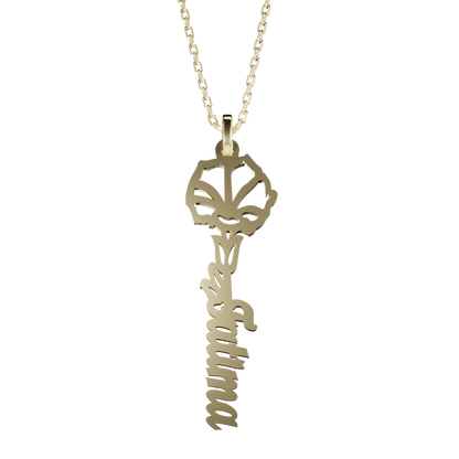 925 SILVER January Birth Flower Necklace